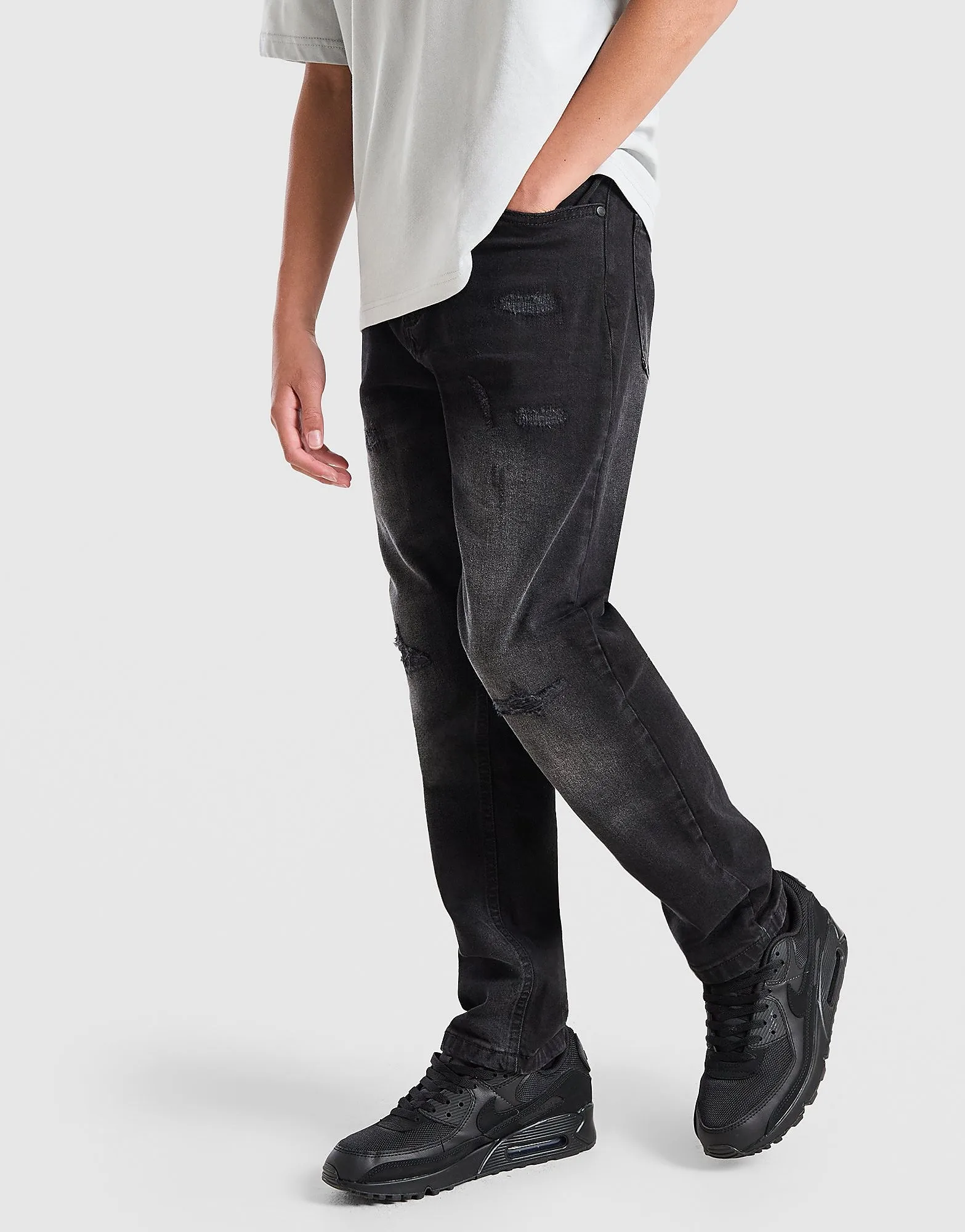 Lender Jeans Junior, Schwarz - unisex - Size: 12-13Y - Supply & Demand - FashionsVida