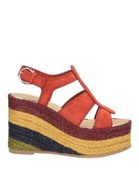Espadrilles Damen Ziegelrot 37,37.5,38.5,39,39.5,40,40.5,41 Damen - Ferragamo - FashionsVida