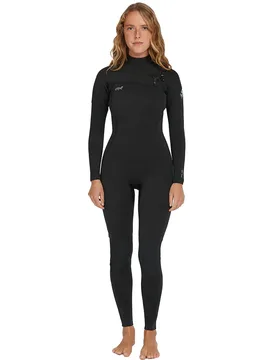 Combinaison En Néoprène à Manches Longues Et Fermeture éclair Sur La Poitrine Epic 3/2 Mm Black / Black / Black 10S - O´neill Wetsuits - FashionsVida