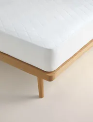 Stay Cool Extra Deep Mattress Protector White