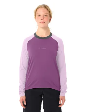 Maglietta A Maniche Lunghe Loamer Ls Magenta - Vaude Bike - FashionsVida