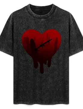 Bleeding Heart T-Shirt Big Size Daily Wear T-Shirt - Aliexpress - FashionsVida