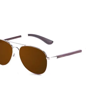 San Remo Wood Polarized Sunglasses Pear Wood Brown/CAT3 Men,Women - Ocean Sunglasses - FashionsVida