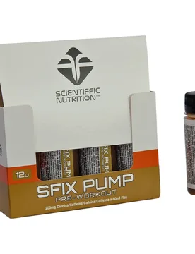 Caja sfix pump carnosyn naranja 12 uds energía instantánea (UNICA) - Scientiffic Nutrition - FashionsVida