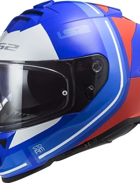 Casco Integrale Moto Doppia Visiera FF800 Storm SLANT Bl taglia XS - LS2 - FashionsVida