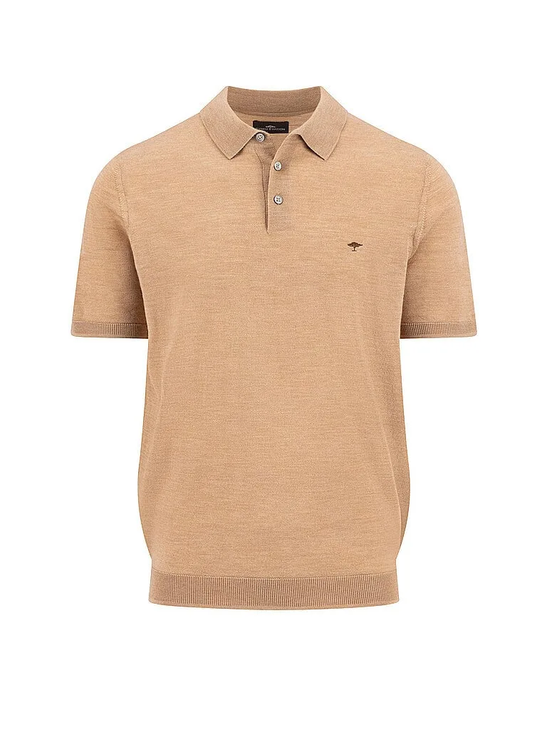 Poloshirt beige S Herren - FYNCH-HATTON - FashionsVida