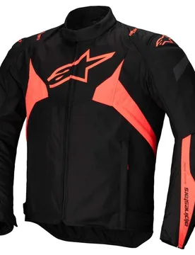 Giubbotto Moto Tessuto T-JAWS V4 WP Nero Rosso F taglia L - Alpinestars - FashionsVida