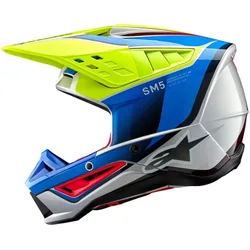 Casco Moto Cross Enduro S-M5 SAIL 22.06 Giallo F taglia XS