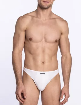 Punto - Pack de 2 tangas de hombre - Punto Blanco - FashionsVida