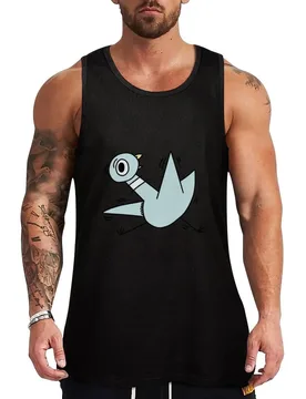 Don't Let The Pigeon freaking out fan art Tank Top Urban Casual Tank Top Streetwear Sleeveless Shirt - Aliexpress - FashionsVida