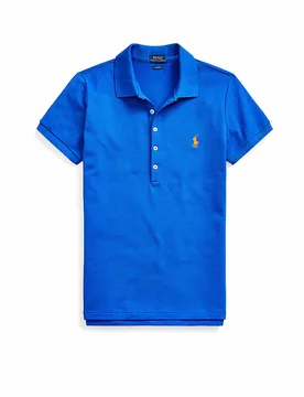 Poloshirt Slim Fit JULIE azul XS - Ralph Lauren - FashionsVida