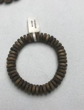 Yingge Green Qi Nan Agarwood 12mm Single Circle Bead Bracelet for Men and Women, Cool Honey Scent, Full of Oil Patterns, Buddhis - Aliexpress - FashionsVida