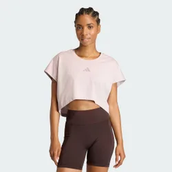 Canotta PrimeLift Workout Cropped Boxy 3-stripes 2XS Ice Purple
