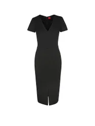 HUGO Midikleid KALAMARA schwarz 36 damen