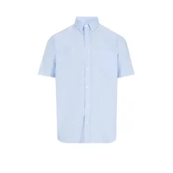 Chemise à carreaux manches courtes