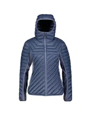 Giacca ibrida da donna Halifaxd con cappuccio grigio 38