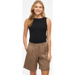 Top de mujer sin mangas de algodón y modal