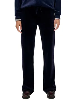 Joggers Country Club Velour Rich Navy XS - Superdry - FashionsVida