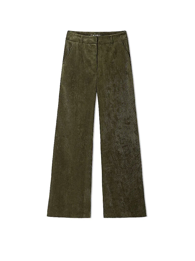 Pantalón Marlene AMELIE oliva 38/L32 - Cambio - FashionsVida