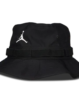 Apex Bucket Unisex Caps - Black - Size 6.5 - 8 - Cotton - Black - Size: 6.5 - 8 - Jordan - FashionsVida