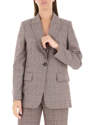 Blazer monopetto NOCCIOLA 46