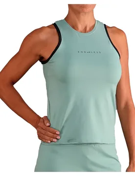 Essential Sleeveless T-shirt Forest S - Endless - FashionsVida