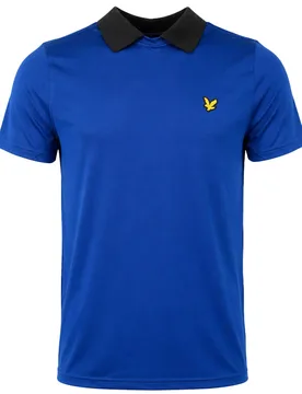 Ventech Mens Blue Golf Polo Shirt - Size Large - Lyle & Scott - FashionsVida