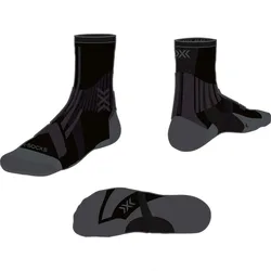 Trail Run Perform Crew Socks Black / Charcoal UK 10.5-12 Men,Women