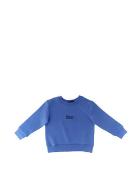 Felpa girocollo POLO BOYS BLU CHIARO 7 - Ralph Lauren - FashionsVida