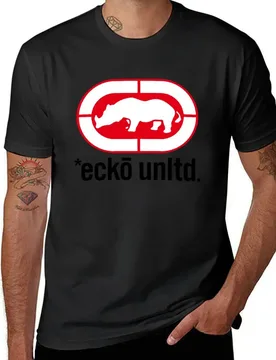Red Rhino - Ecko unltd. - Original Nostalgic Streetwear T-Shirt tees vintage Blouse black t shirts for men - Aliexpress - FashionsVida