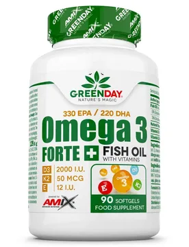 Capsule Greenday Provegan Omega 3 Forte+ 90 Unità - Amix - FashionsVida