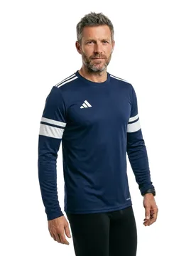 T-shirt à Manches Longues Squadra 25 Team Navy Blue 2 / White L - Adidas - FashionsVida