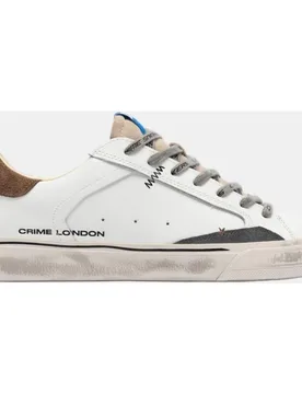 Zapatillas Deconstruted hombre tipo casco bajas piel - Crime London - FashionsVida