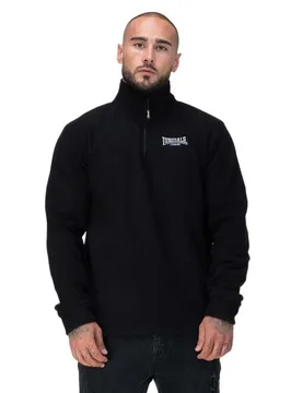 Sweat à Demi-zip Lostock Black / White 3XL - Lonsdale - FashionsVida