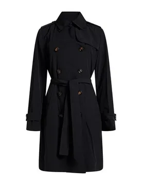Sobretodo y gabardina Mujer Negro 40,42 Mujer - Moorer - FashionsVida