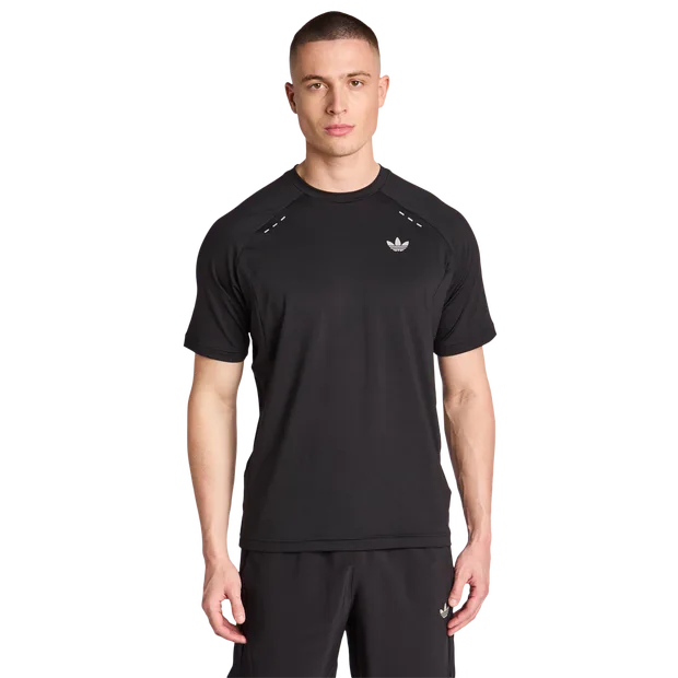 Tech Essentials Men T-Shirts - Black - Size XS - Poly Jersey - Black - Size: Extra Small - Adidas - FashionsVida