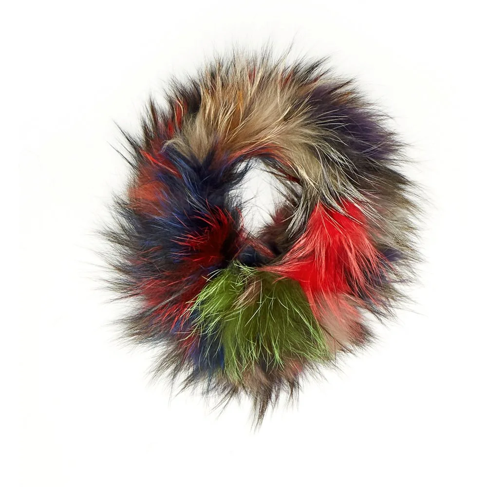Banda diadema de pelo de zorro tricotada - Maximilian - FashionsVida