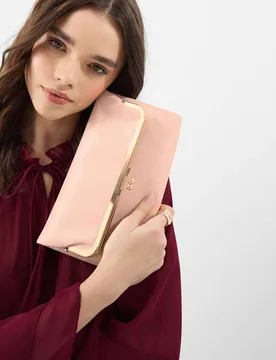 ACCESSORIZE Clutch Bag Blush female - Accessorize - FashionsVida