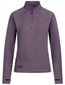 Women's Theresa DLX Marl Top in Purple Size: XL - Purple - Size: XL - Trespass - FashionsVida