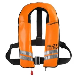 Pilot Pro 180 Uml Elite Inflatable Life Jacket Orange One Size unisex