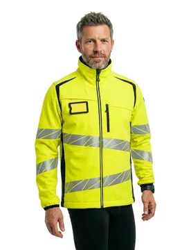 Veste Softshell Accelerate Safe 19002 Hi-Vis Yellow / Black M - MASCOT - FashionsVida