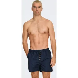 Only & Sons - Bañador bermuda de hombre liso