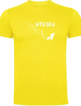 Maglietta A Maniche Corte Mtb Dna Yellow - Kruskis - FashionsVida