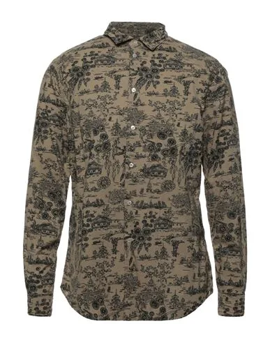 Hemd Herren Khaki 39 Herren - Paolo Pecora - FashionsVida