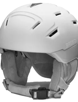 Casque Nives Matt Shiny White S unisex - Briko - FashionsVida