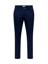 Mens Hose - Dark Blue Cotton - Size 32w/38l