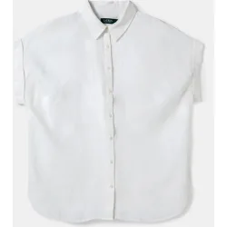 Blusa de mujer lisa con manga corta
