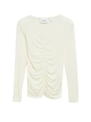 Langarmshirt creme 40 Damen