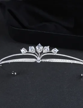 Elegant Everyday Jewelry Shiny Leaf Type Headwear Crown Gown Accessories for Dubai Party Prom Gifts Wedding Festival H-27 - Aliexpress - FashionsVida