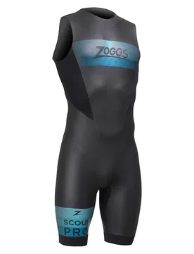 Scout Pro Sleeveless Shorty Black / Blue S Men - Zoggs - FashionsVida